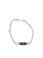 Bracelet Alessandro Testi Man in Silver TDBDCB02 - TDBDCB02